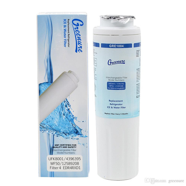 Brand New Greenure GRE1004 Direct Drink Refrigerator Ice & Water Filter Compatible with Maytag UKF8001 Whirlpool 4396395 FILTER 4