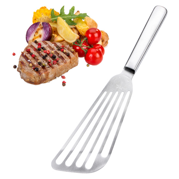 Fish Turner Seafood Cakes Flipping Spatula Fillet Cooking Food Grilling Frying High Quality free shipping new brand