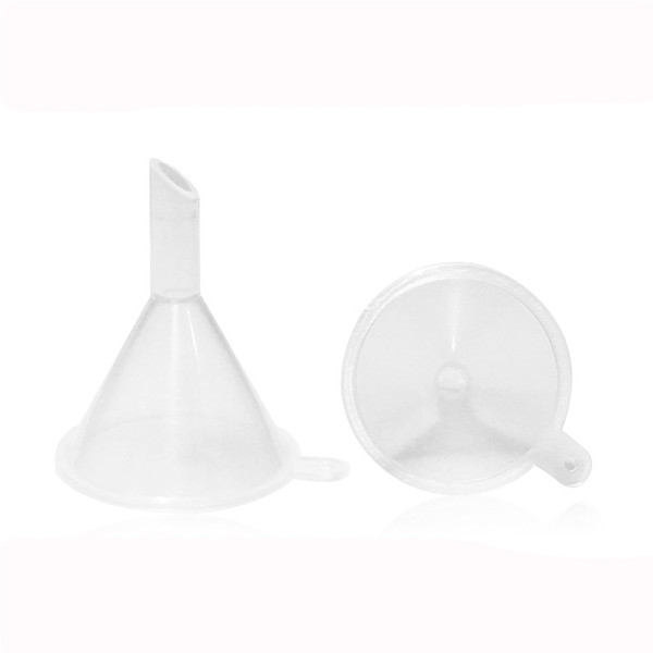 100pcs Mini Funnels Diffuser Liquid Perfume Bottle Oil Labs for Chemical Liquid Essential Oils Blends Perfume Craft