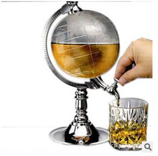 DHL OR EMS Globe Beer Machine Creative Mini Juice Dispenser Beverage Wine Dispenser for Canteen Bars Tendering