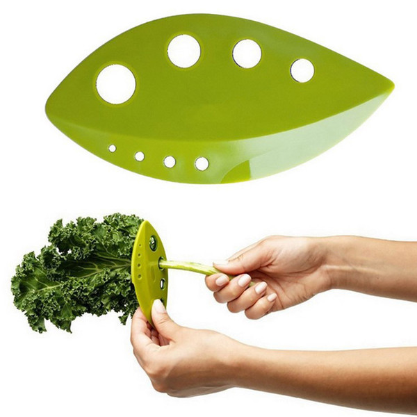 Leaves Peeler For Kale Chard Collard Herb Thyme Rosemary Stripping Greens Core Pulling Creative Loose Leaf Kitchen Tool Free DHL XL-361