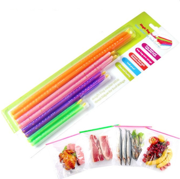 New Arrive Magic Bag Sealer Stick Unique Sealing Rods Great Helper For Food Storage free shipping