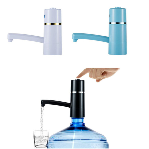 Electric Water Bottle Pump Dispenser with Power Plug Drinking Water Bottles Suction Unit Electric Water Dispenser Kitchen Tools