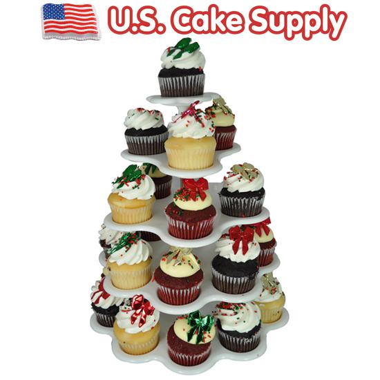 27 Count 5 Tier CUPCAKE DESSERT HOLDER STAND Cake Muffin Wedding Birthday Party