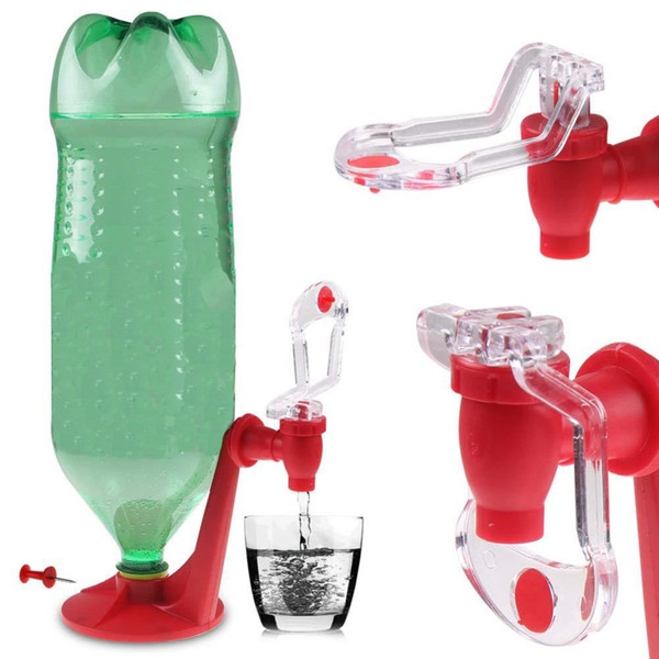 The Magic Tap Saver Soda Dispenser Bottle Coke Upside Down Drinking Water Dispense Party Bar Kitchen Gadgets Drink Machines