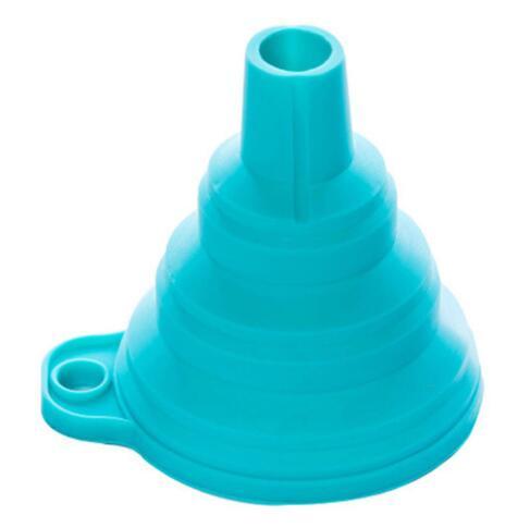 Mini Silicone Collapsible Funnel Foldable Funnel for Liquid Transfer Hot Sale Kitchen Gadgets