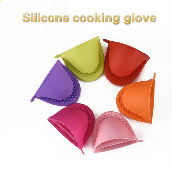 Silicone oven mitts heat resistant pot glove microwave cooking protector