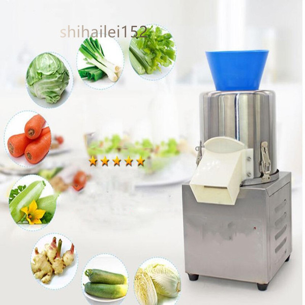 Free shipping commercial electric vegetable cutting machine vegetable dumpling filling machine cutting machine 160 stainless steel body