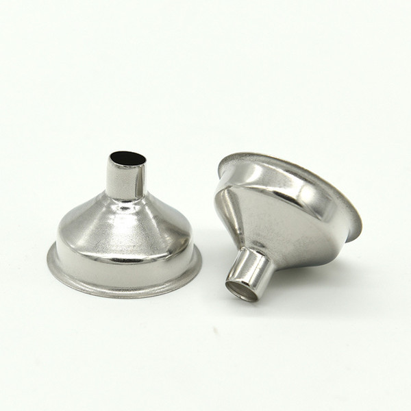 Kitchen Dining Bar Supplies Stainless steel funnel Stainless steel hip flask special funnel Mini funnel V1