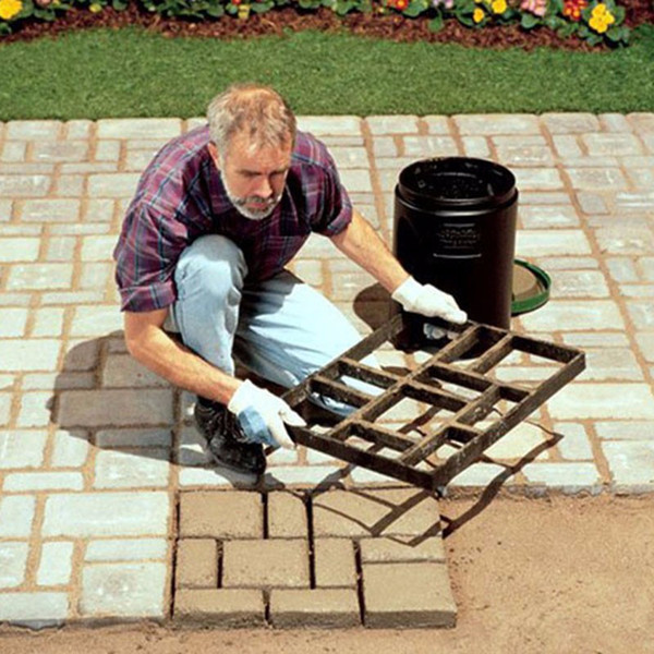 1Pcs DIY Plastic Path Maker Mold Manually Paving/Cement Brick Molds The Stone Road Auxiliary Tools For Garden Decor