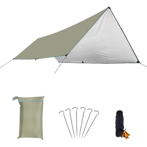 Simple Tents 2 Colors Outdoors Ultraviolet-proof Tents Family Picnic Fishing Hiking Traveling Tabernacle Multi-function Mat 15 Pieces DHL