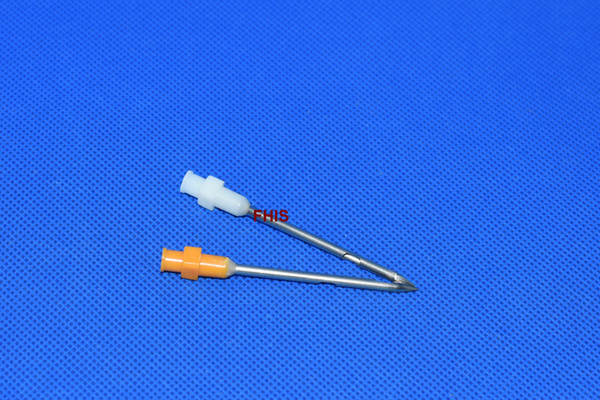 New Environmental protection plastic base stainless steel barbecue meat marinade injector needle replacement needles 1OZ 2OZ 1000PCS/lots