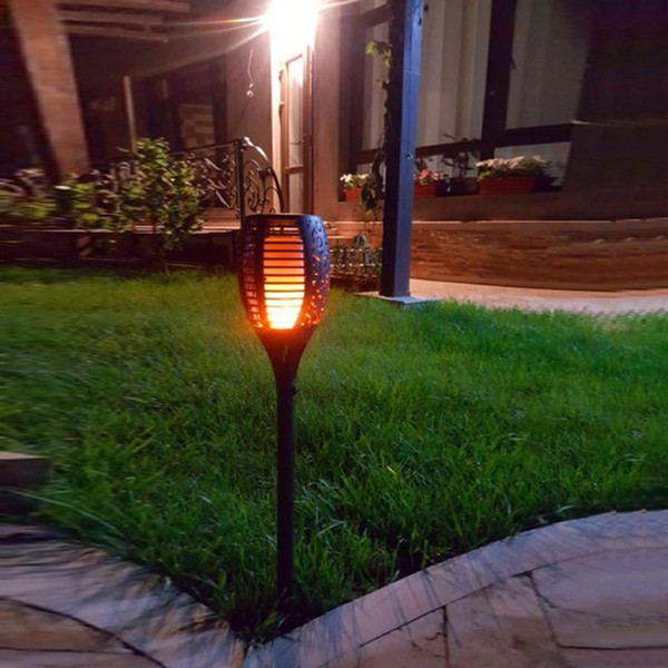 Solar Torch Light 96 LEDs Outdoor Lighting Waterproof Landsacpe Decoration Solar LED Torches Garden Lights with Flame Effect