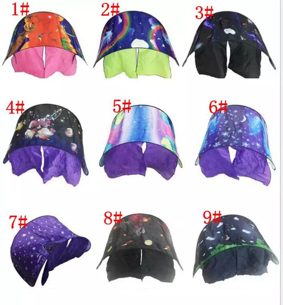 Foldable Tent Camp Outdoor 9 Styles 80*230cm Kids Dream Tents Folding Type Kid Baby Dream Tent