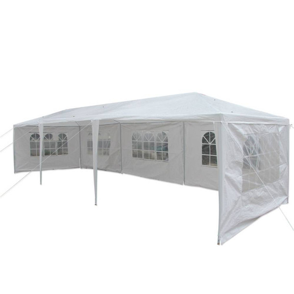 10 x 30 Outdoor Canopy Party Wedding Tent Heavy Duty Gazebo Pavilion White