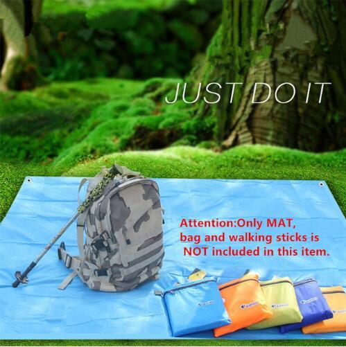 Camping Mat Tent 1.5*2.5M Ultralight Outdoor Waterproof Awning Tarp Canopy For Sun Shelter Pinic Beach Mat OOA5642