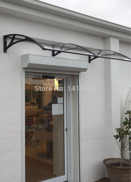 DS100200-A,100x200CM.Home Use Simple And Nice Window Awning,Aluminum Bracket With Polycarbonate Board Window Awning