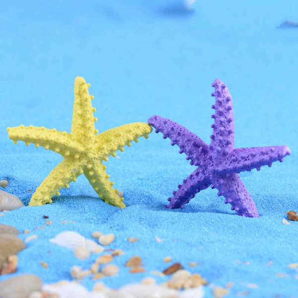 Mediterranean Style Thorns Starfish Small Sea Star DIY Material Moss Terrarium Micro Beach Landscape Aquarium Ornaments Fairy Garden Desktop