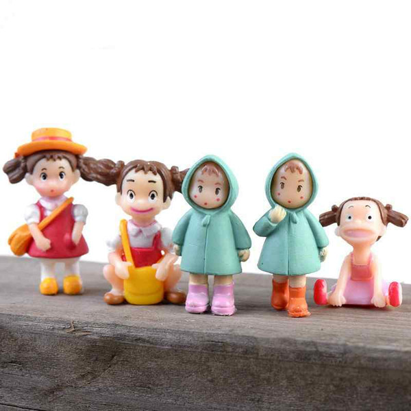 Cartoon Q Version Xiaomei 6Styles Desktop Micro Landscape Decoration Material DIY Landscaping Accessories Fairy Garden Moss Terrarium Zakka