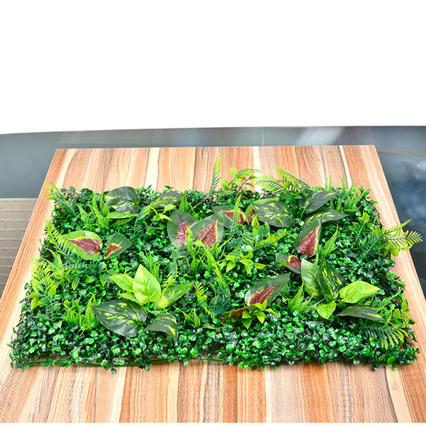 Artificial Plastic Grass Lawn 40*60cm Fairy Garden Miniature Gnome Moss Terrarium Decor Resin Crafts Bonsai Home Decor Milan Mixed Lawn