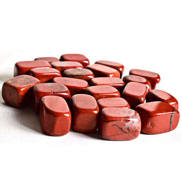 100g/lot natural red jasper crystal tumbled stone Gemstone mineral chip natural point Beads Chakra Healing Reiki Decorations