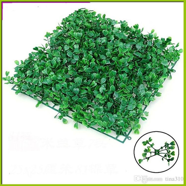 New 25*25cm Artificial Lawn Turf Plants Artificial Grass Lawns Garden Decoration House Ornaments Plastic Turf T2I131