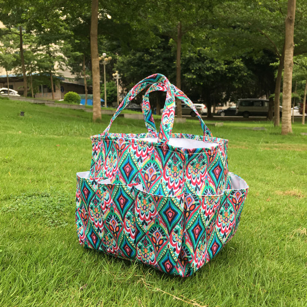 Lilly Floral Garden Tool Bag Crown Utility Bag Tool Hanging Tote in 5 Colors Gift Toy Bag Kids Beach Tote DOMIL106609