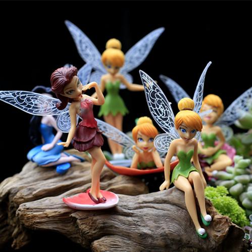 Hermoso Kawaii 12 pieces Models Fairy Garden Miniatures Princess Crafts Miniature Fairy Figurines Garden Decoration R001