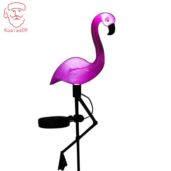 Flamingo Solar Ground Lights Waterproof Lawn Lamp Garden Decor Pink Flamingo Outdoor Yard Ornaments Solar Powered Path Lights