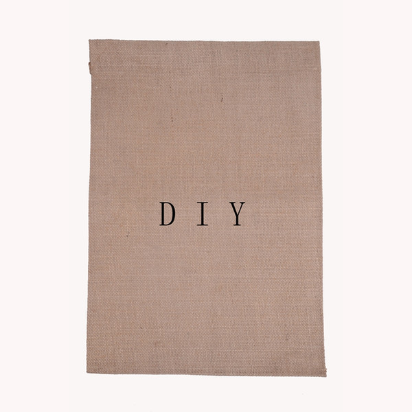 Hanging DIY flags Linen Fairy Garden Flag 12