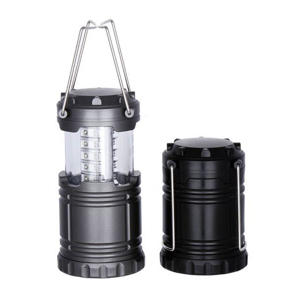 New Collapsible 30 LED Lanterns Led Lawn Garden Lamp Path Wall Light Super Bright Outdoor Camping Tents Light