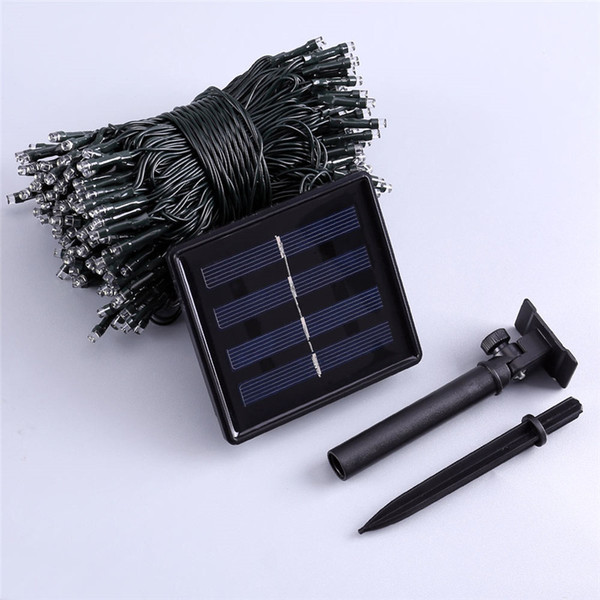 High Quality Waterproof lederTEK 200 LED 8 Modes Solar Fairy String Lights For Outdoor, Garden LED String Solar Light