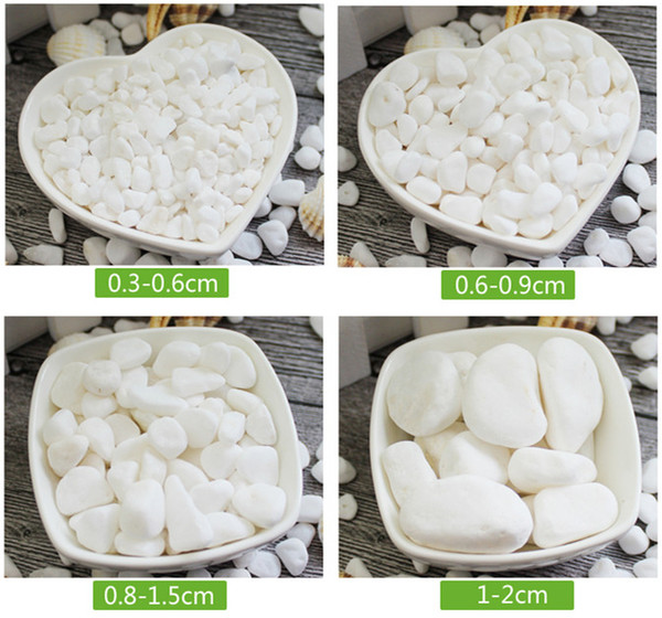 250g White Garden Pebbles/Plants Growing Decorative PEBBLES/Gardening media