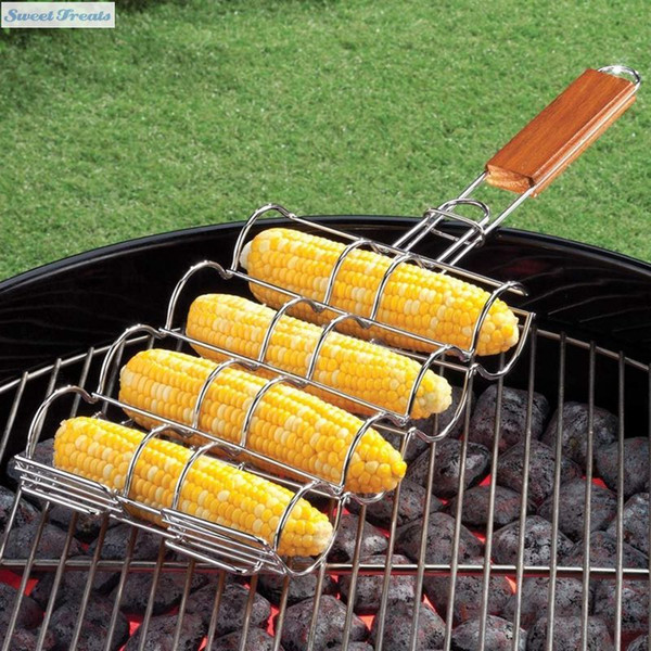 Wholesale- Sweettreats BARBECUE CORN GRILL BASKET