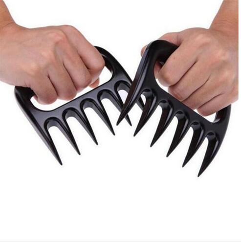 DHL Bear Paws Meat Claws Handler Fork Tongs Pull Shred Pork BBQ Barbecue Tool High quality food-grade BBQ tools