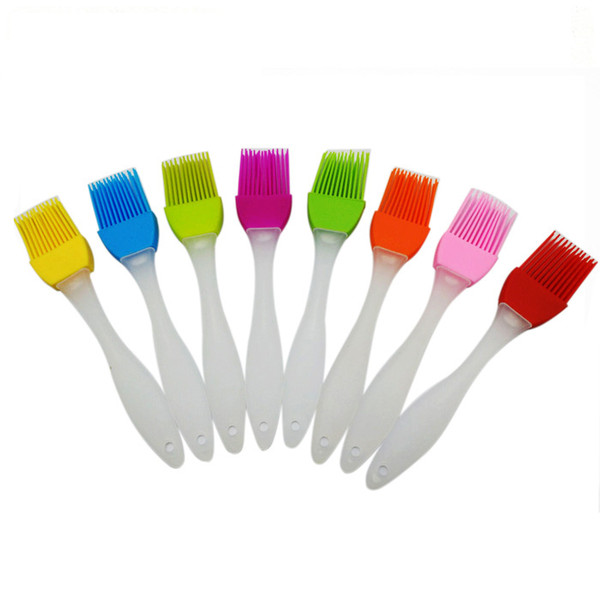 17cm Silicone Bakeware Heat Resistance Pastry Butter Honey Cream Oil Basting Brush Kitchen Cooking BBQ Baking Gadgets