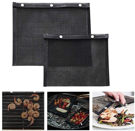 NEW Non-stick BBQ Bake Bag Non Stick Mesh Grilling Bag Heat Resistant Baking Mesh Grill Bag Outdoor Picnic Tool BBQ Tool