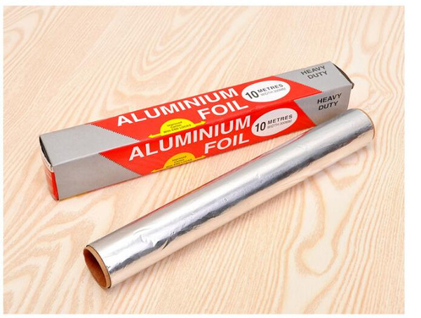 Tin foil baking barbecue meat foil thickening absorbing paper foil baking oven special tin 10m