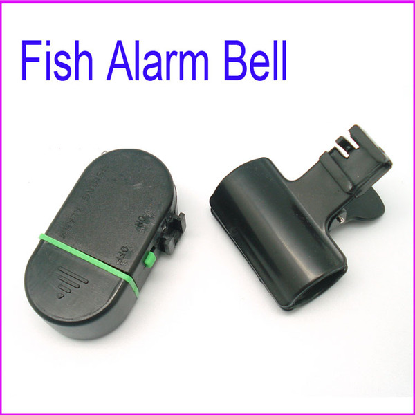 100pcs Outdoor Cooking Fish Alarm Bell Electronic Bite Fishing finder Rod Pole with LED light wholesale Dropshipping