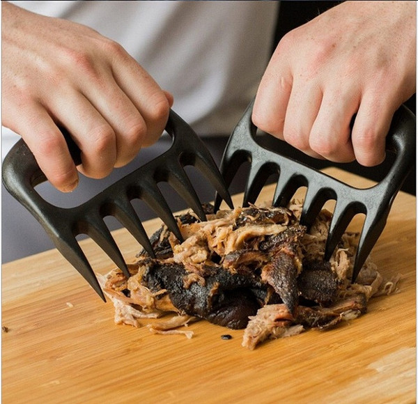 Grizzly Bear Paws BBQ Fork Tongs Clip Pull Shred Lift Toss Meat Claws Shredding Lifting Mixing Carving Barbecue Tools