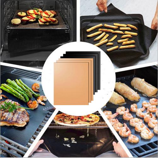 BBQ Grill Mat Magic Mats Non Stick Grilling Backing Outdoor Plate Portable Easy Clean Outdoor Picnic Cooking Tool 40x33cm Reusable