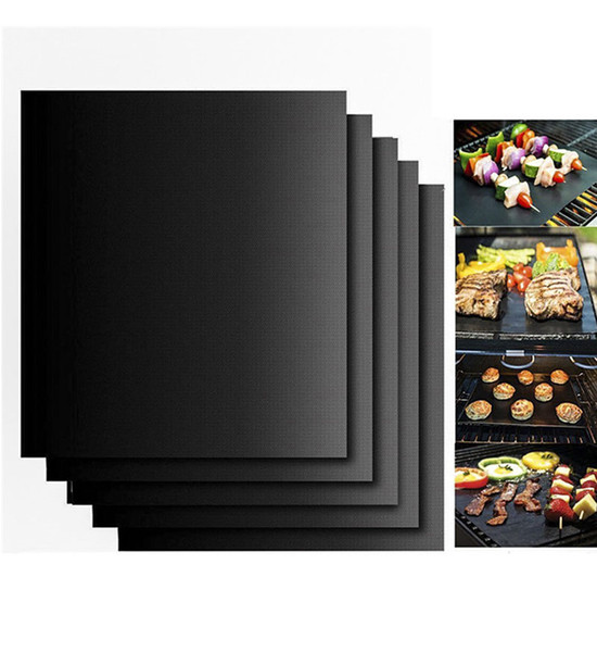 BBQ Grill Mat Non-Stick Reusable BBQ tools Cooking Baking Microwave Mats Resuable Barbecue Sheet Pad Heat Resistance barbecue supplies