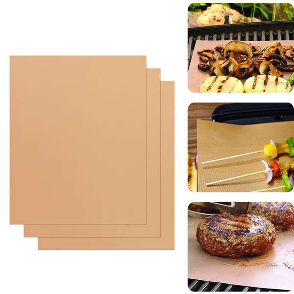 Reusable No Stick BBQ Grill Mat Sheet Hot Plate Portable Easy Clean OutDoor cooking and baking Tool