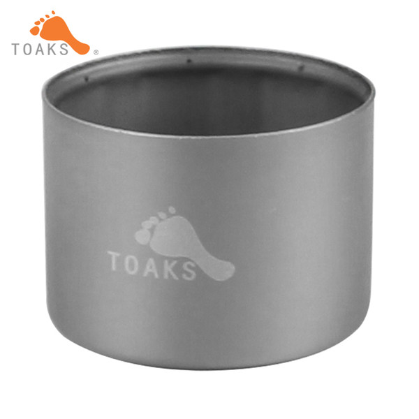 TOAKS Mini Titanium Alcohol Stove liquid alcohol stove STV-01 Portable Camping Hiking Solid Alochol