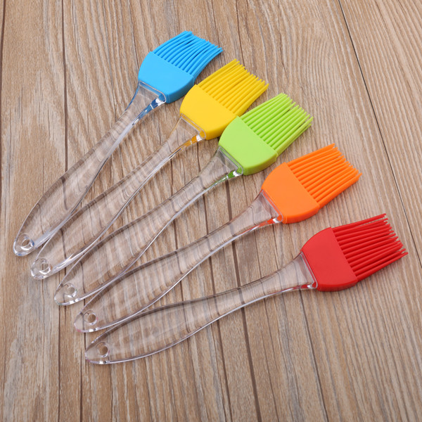 1pc Grill Tools Baking Bread Tools For Cake Oil Cream Brush BBQ Utensil Basting Brush Barbecue Brushes Silicone Heat Resisting