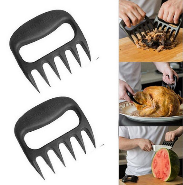 Bear Paws Claws Meat Handler Forks Tongs Pull Shred Pork Roasting Fork BBQ Tools Barbecue Accessories free ship