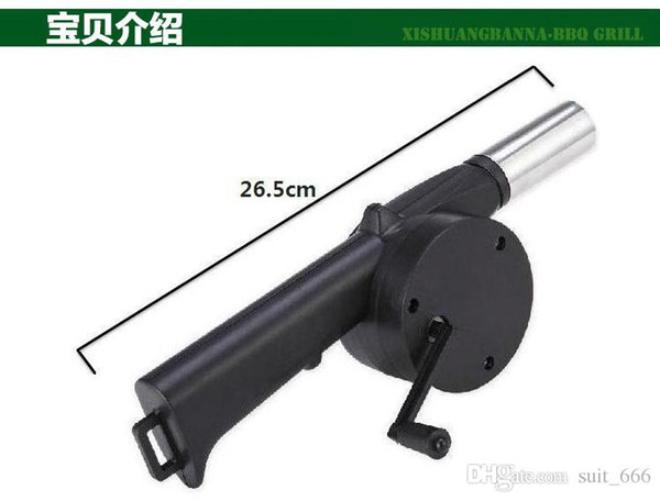 Manual blower barbecue with a hair dryer hand blower outdoor barbecue supplies barbecue blower