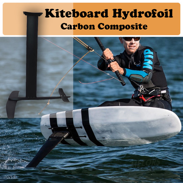 2.3kg Top Quality 100% PURE Carbon Surfboard Kiteboard Hydrofoil Carbon Composite Wings Mast 80 90cm