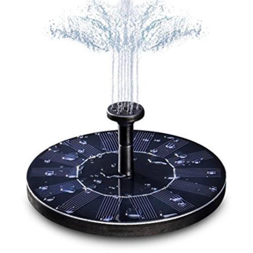 Solar Power Fountain Water Floating Small Pond Garden Qualified Solar Power Fountain Water Pump Spray Floating Panel