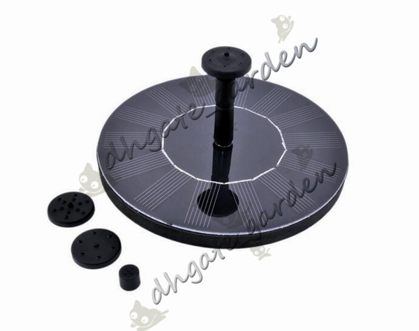 Mini Solar-power Fountain Brushless Pump Energy-saving Plants Watering Kit with Solar Panel for Bird Bath Garden Pond